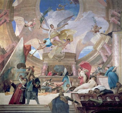 Apotheosis of the Renaissance by Mihály Munkácsy
